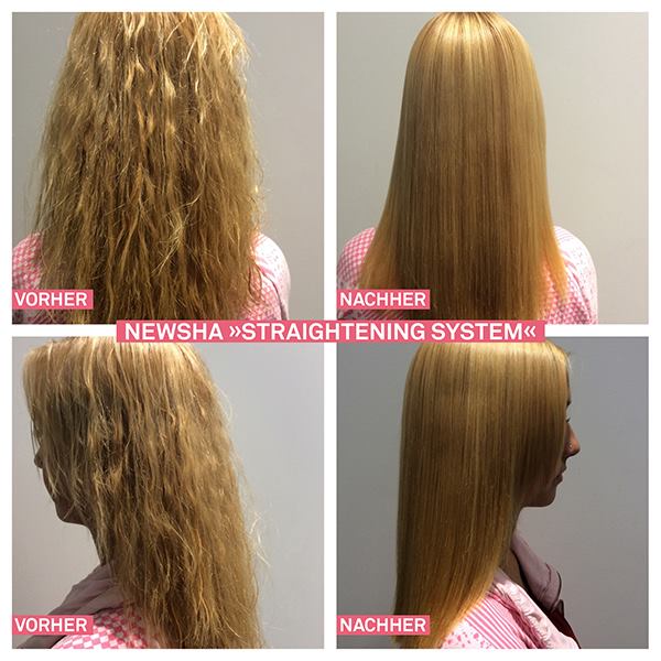 Permanent Haarglattung Newsha Dauerhafte Haarglattung Gunstig Beautex Extensions Haarverdichtung